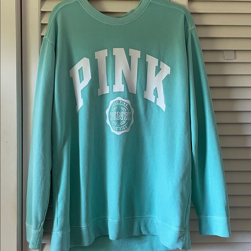 Victoria's Secret PINK Mint Sweatshirt